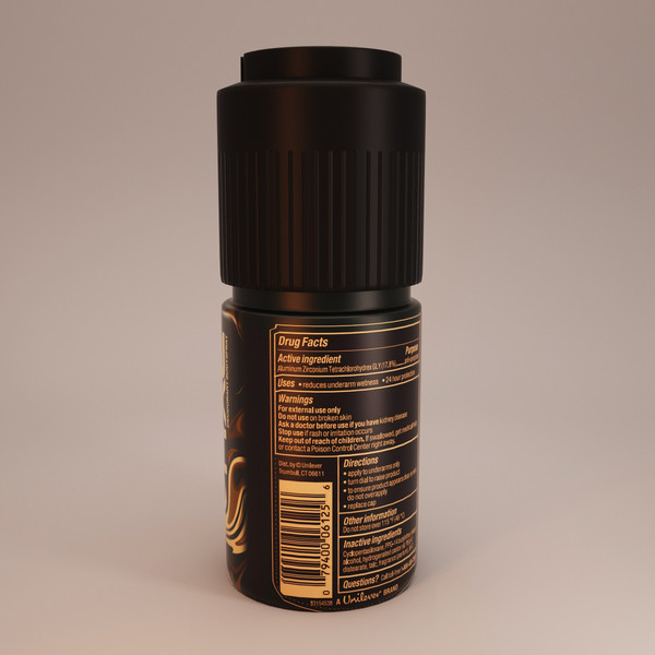 axe dark temptation deodarant 3ds - Axe Dark temptation deodarant by Stubborn3D